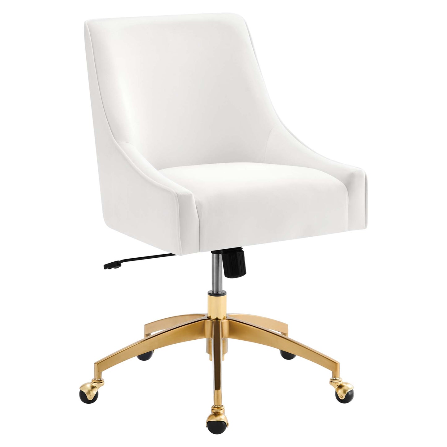 Modway - Discern Performance Velvet Office Chair by Modway  Office Furniture Office Chairs White - EEI-5079-WHI