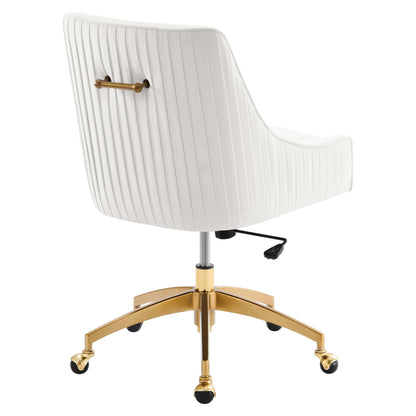 Modway - Discern Performance Velvet Office Chair by Modway  Office Furniture Office Chairs White - EEI-5080-WHI