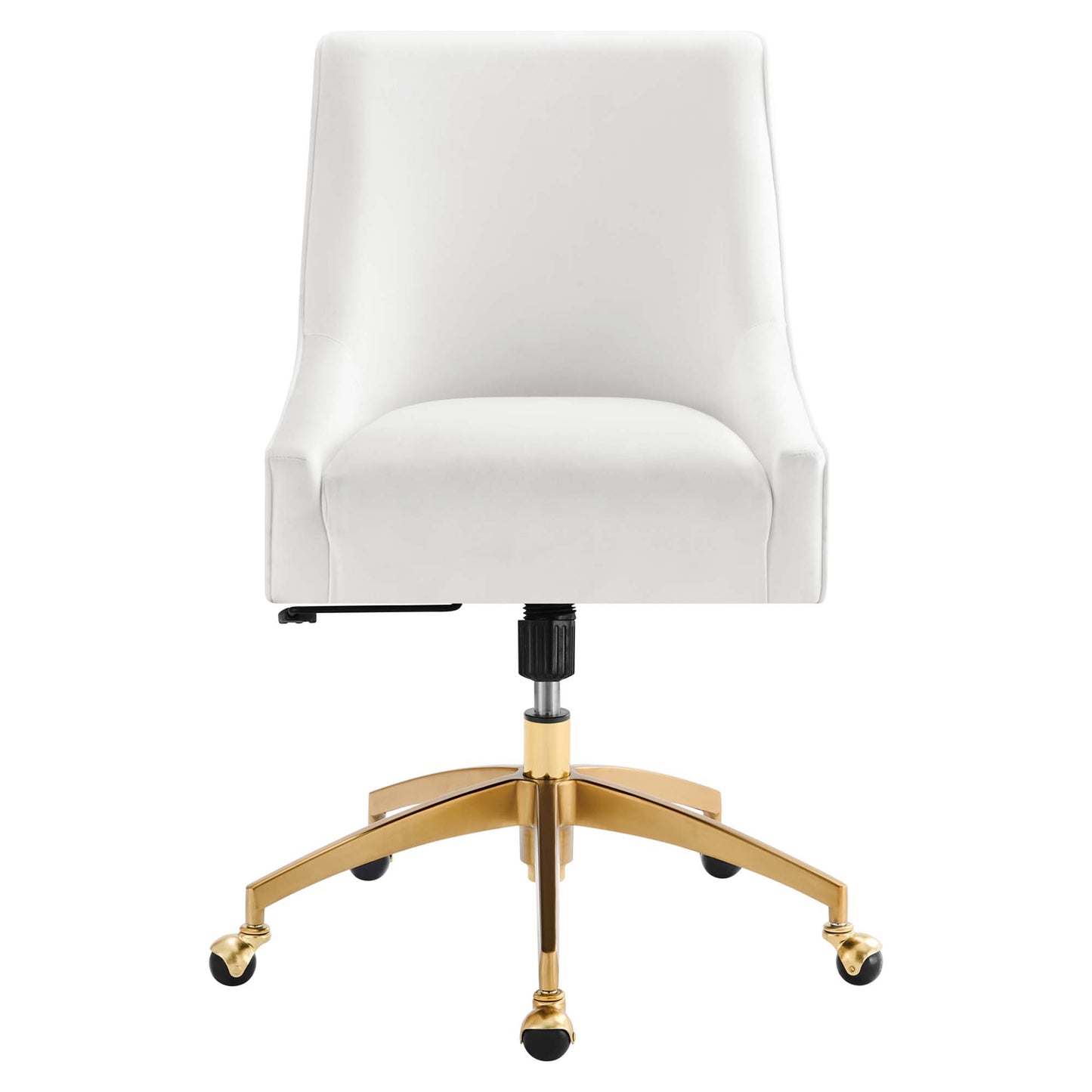 Modway - Discern Performance Velvet Office Chair by Modway  Office Furniture Office Chairs White - EEI-5080-WHI