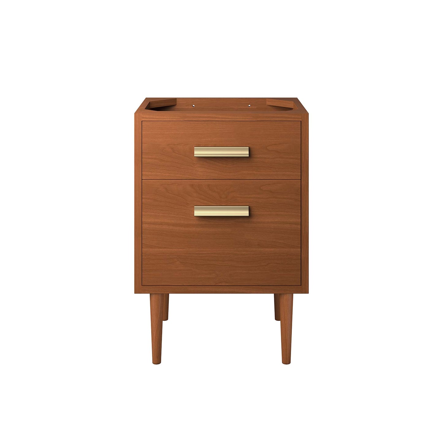 Modway - Cassia 24" Teak Wood Bathroom Vanity Cabinet (Sink Basin Not Included) by Modway  Bathroom Vanities Brown - EEI-5082-NAT