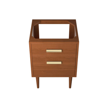Modway - Cassia 24" Teak Wood Bathroom Vanity Cabinet (Sink Basin Not Included) by Modway  Bathroom Vanities Brown - EEI-5082-NAT