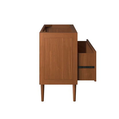 Modway - Cassia 36" Teak Wood Bathroom Vanity Cabinet (Sink Basin Not Included) by Modway  Bathroom Vanities Brown - EEI-5083-NAT