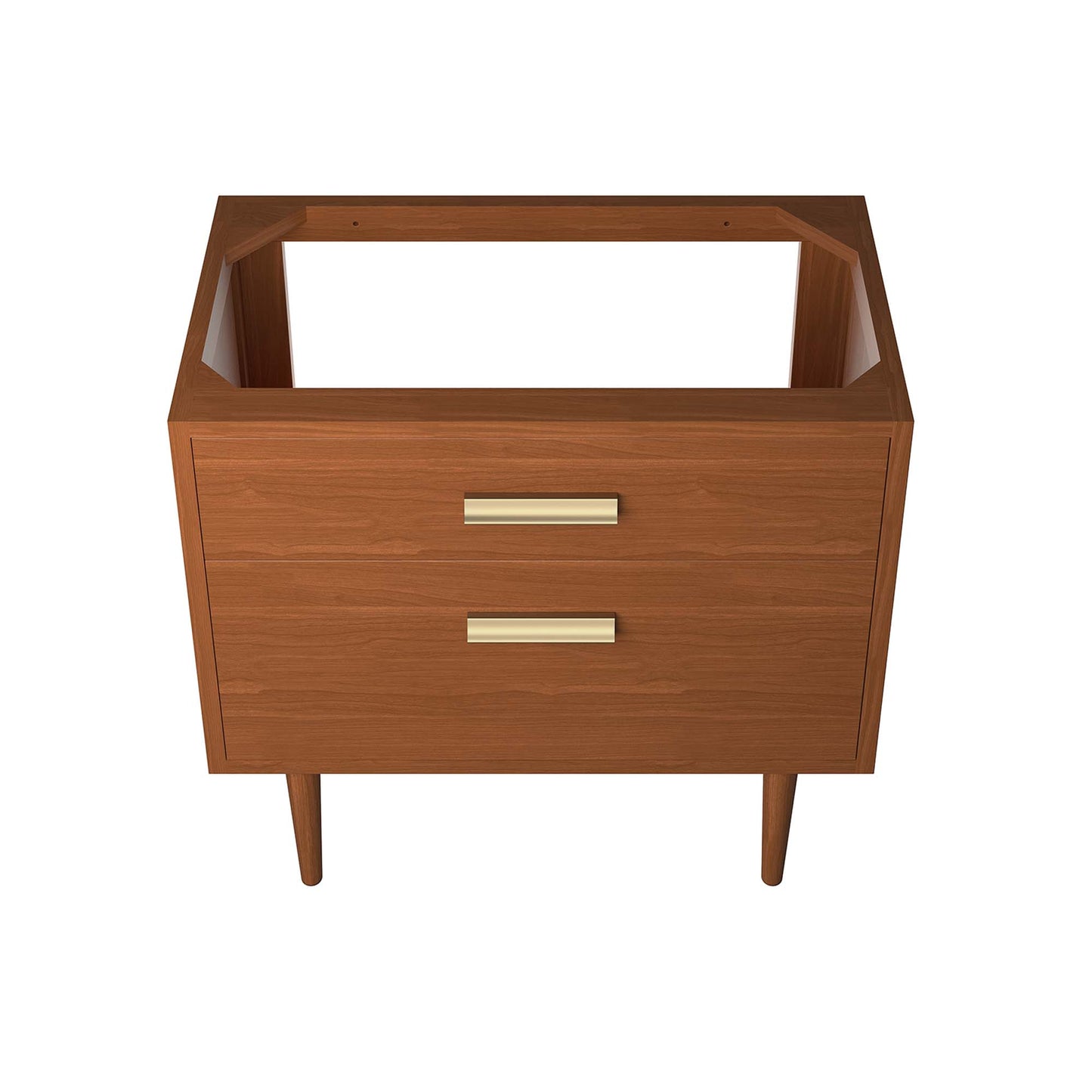 Modway - Cassia 36" Teak Wood Bathroom Vanity Cabinet (Sink Basin Not Included) by Modway  Bathroom Vanities Brown - EEI-5083-NAT