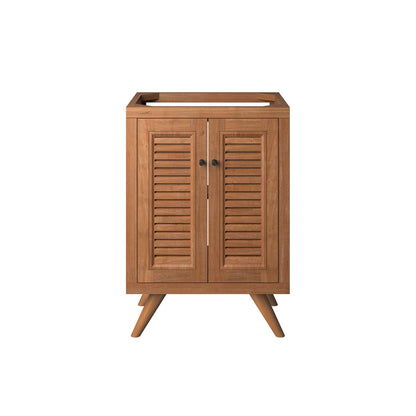Modway - Birdie 24" Teak Wood Bathroom Vanity Cabinet (Sink Basin Not Included) by Modway  Bathroom Vanities Brown - EEI-5086-NAT