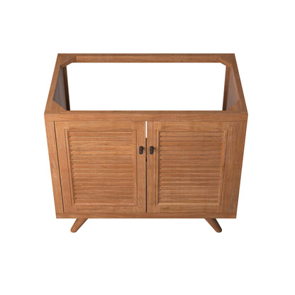 Modway - Birdie 36" Teak Wood Bathroom Vanity Cabinet (Sink Basin Not Included) by Modway  Bathroom Vanities Brown - EEI-5087-NAT
