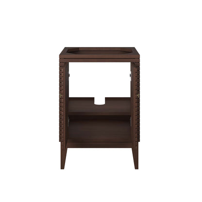 Modway - Ledger 24" Wood Bathroom Vanity Cabinet (Sink Basin Not Included) by Modway  Bathroom Vanities Brown - EEI-5088-WAL