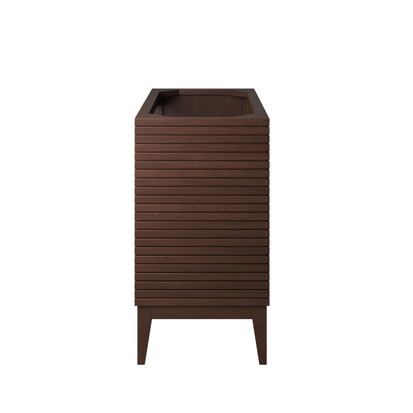 Modway - Ledger 36" Wood Bathroom Vanity Cabinet (Sink Basin Not Included) by Modway  Bathroom Vanities Brown - EEI-5089-WAL