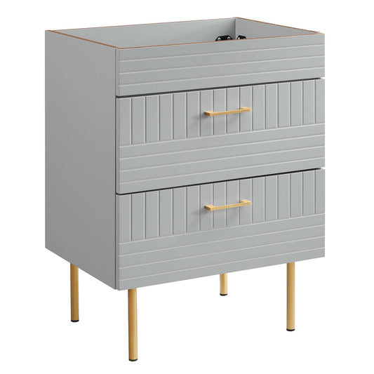 Modway Outlet Daybreak 24" Bathroom Vanity Cabinet (Sink Basin Not Included) by Modway  Bathroom Furniture Light Gray - EEI-5106-LGR