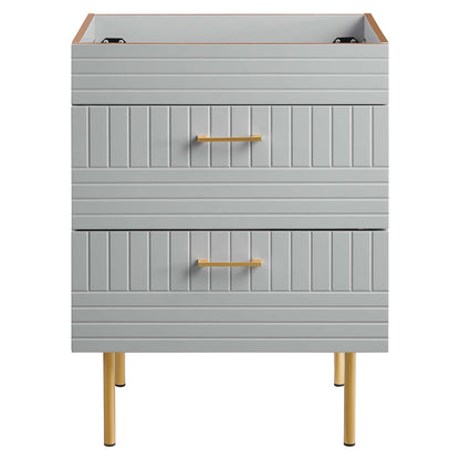 Modway Outlet Daybreak 24" Bathroom Vanity Cabinet (Sink Basin Not Included) by Modway  Bathroom Furniture Light Gray - EEI-5106-LGR