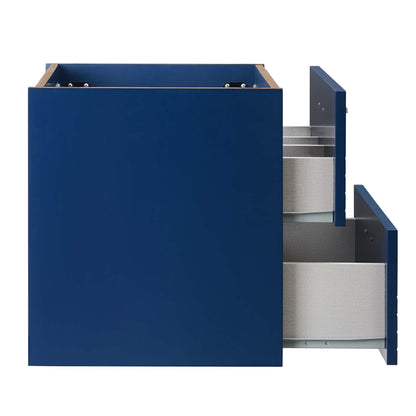 Modway Outlet Daybreak 24" Wall-Mount by Modway  Bathroom Furniture Blue - EEI-5107-BLU