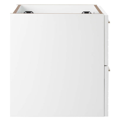 Modway Outlet Daybreak 24" Wall-Mount by Modway  Bathroom Furniture White - EEI-5107-WHI