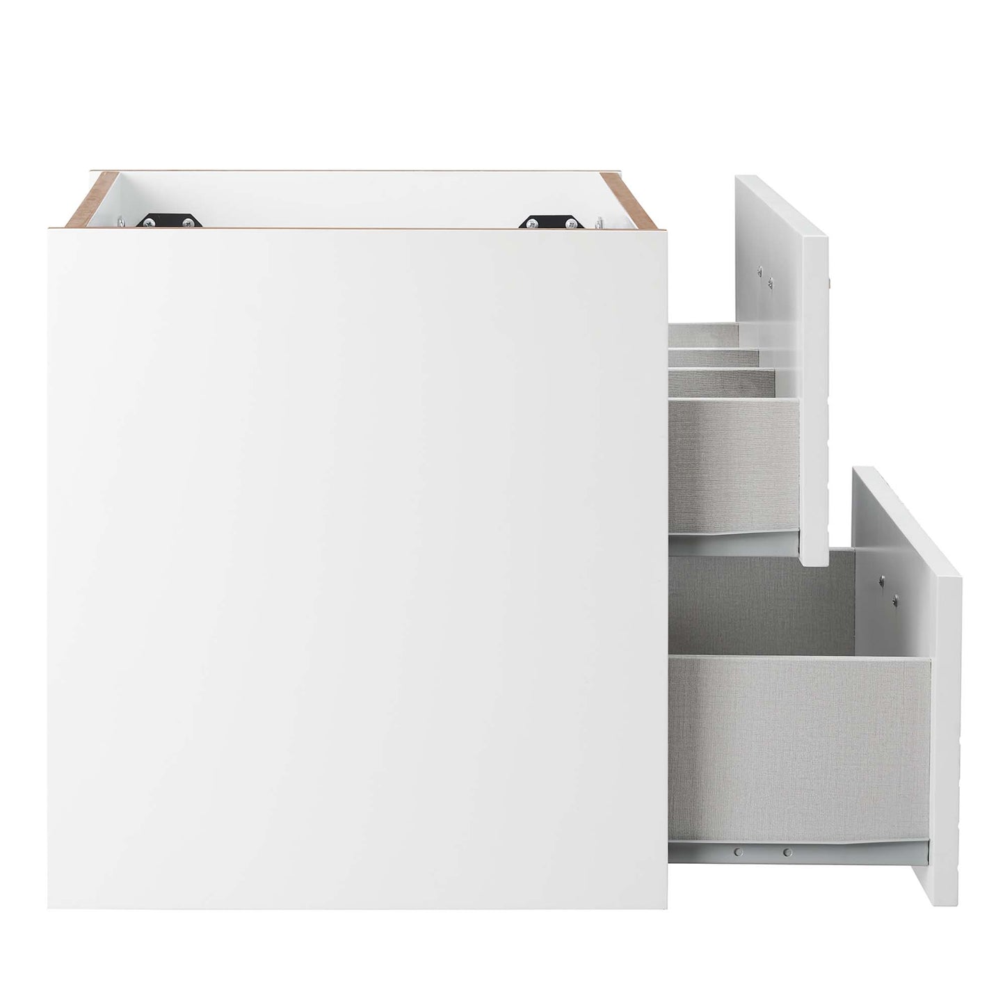 Modway Outlet Daybreak 24" Wall-Mount by Modway  Bathroom Furniture White - EEI-5107-WHI