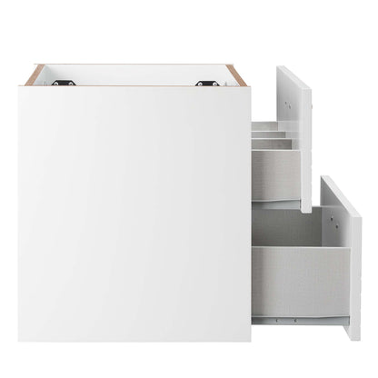 Modway Outlet Daybreak 24" Wall-Mount by Modway  Bathroom Furniture White - EEI-5107-WHI