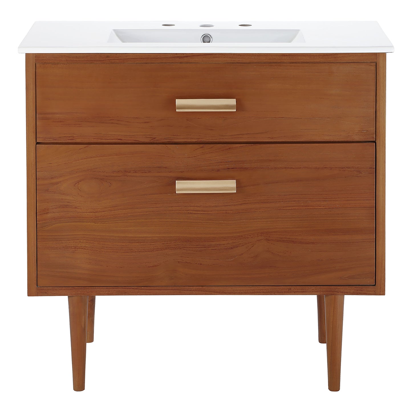 Modway - Cassia 36" Bathroom Vanity by Modway  Bathroom Vanities White - EEI-5109-NAT-WHI