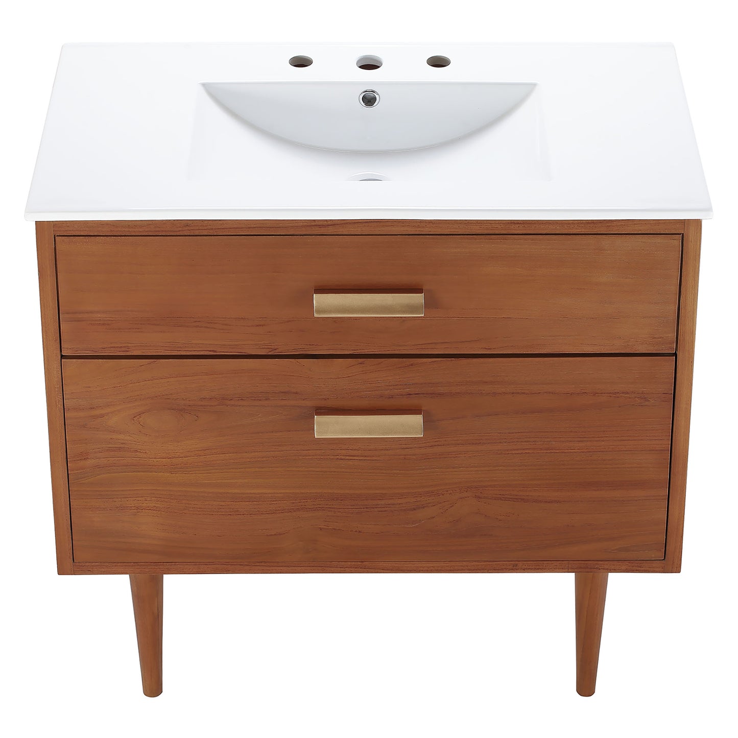 Modway - Cassia 36" Bathroom Vanity by Modway  Bathroom Vanities White - EEI-5109-NAT-WHI