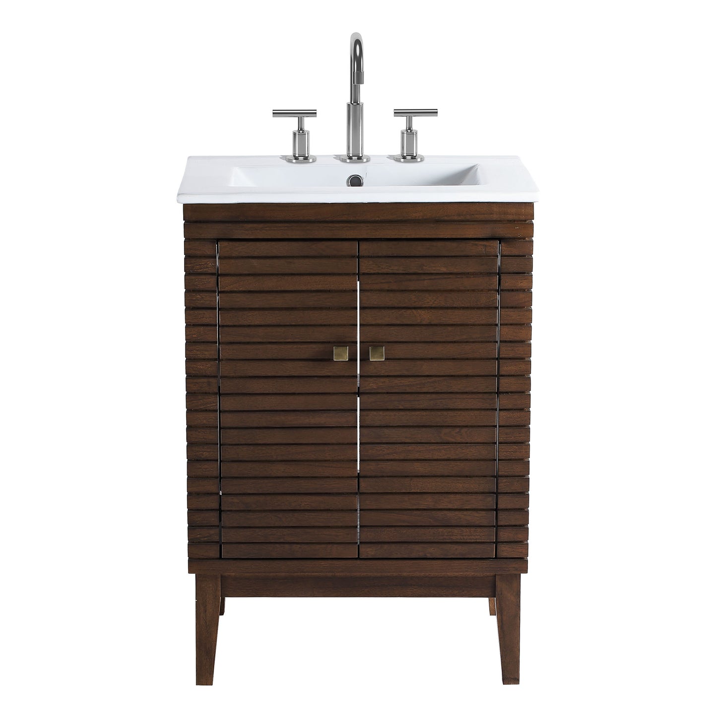 Modway - Ledger 24" Bathroom Vanity by Modway  Bathroom Vanities White - EEI-5114-WAL-WHI