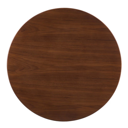 Modway - Zinque 36" Dining Table by Modway  Bar and Dining Bar and Dining Tables Brown - EEI-5123-GLD-WAL