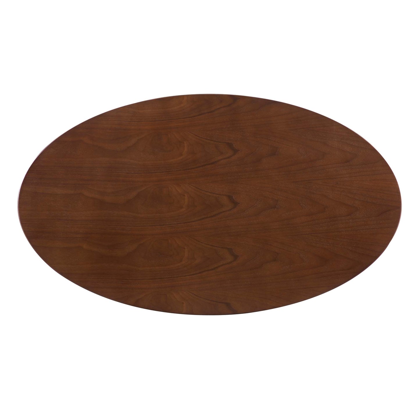 Modway Outlet Zinque 48" Oval Dining Table by Modway  Bar and Dining Furniture Gold Walnut - EEI-5142-GLD-WAL