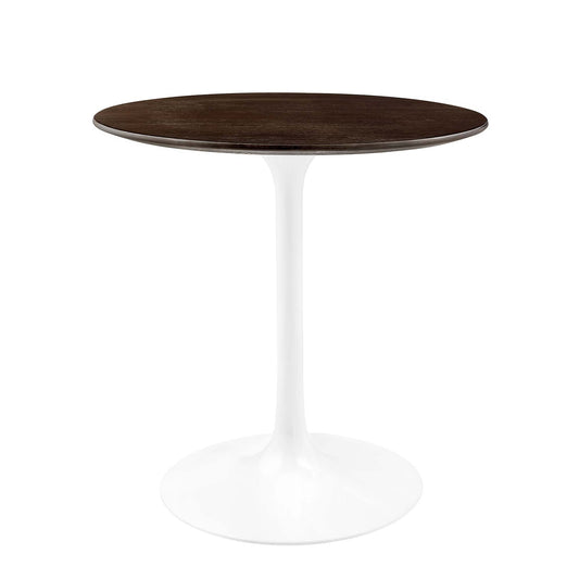 Modway - Lippa 28" Round Wood Dining Table by Modway  Bar and Dining Bar and Dining Tables Brown - EEI-5155-WHI-CHE
