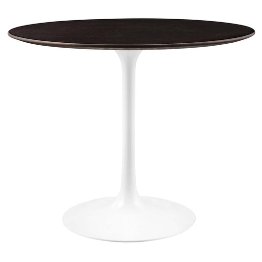 Modway - Lippa 36" Round Wood Dining Table by Modway  Bar and Dining Bar and Dining Tables Brown - EEI-5157-WHI-CHE