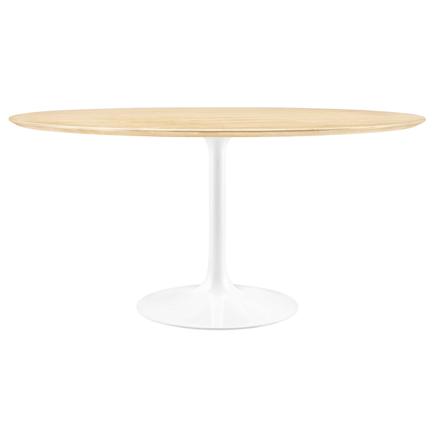 Modway - Lippa 60" Round Wood Dining Table by Modway  Bar and Dining Bar and Dining Tables Brown - EEI-5176-WHI-NAT