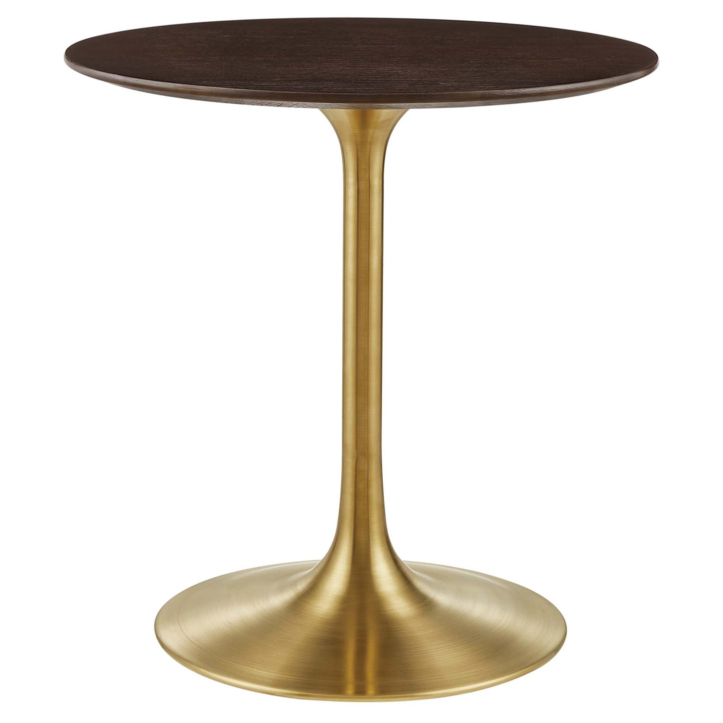 Modway - Lippa 28" Round Wood Dining Table by Modway  Bar and Dining Bar and Dining Tables Brown - EEI-5212-GLD-CHE