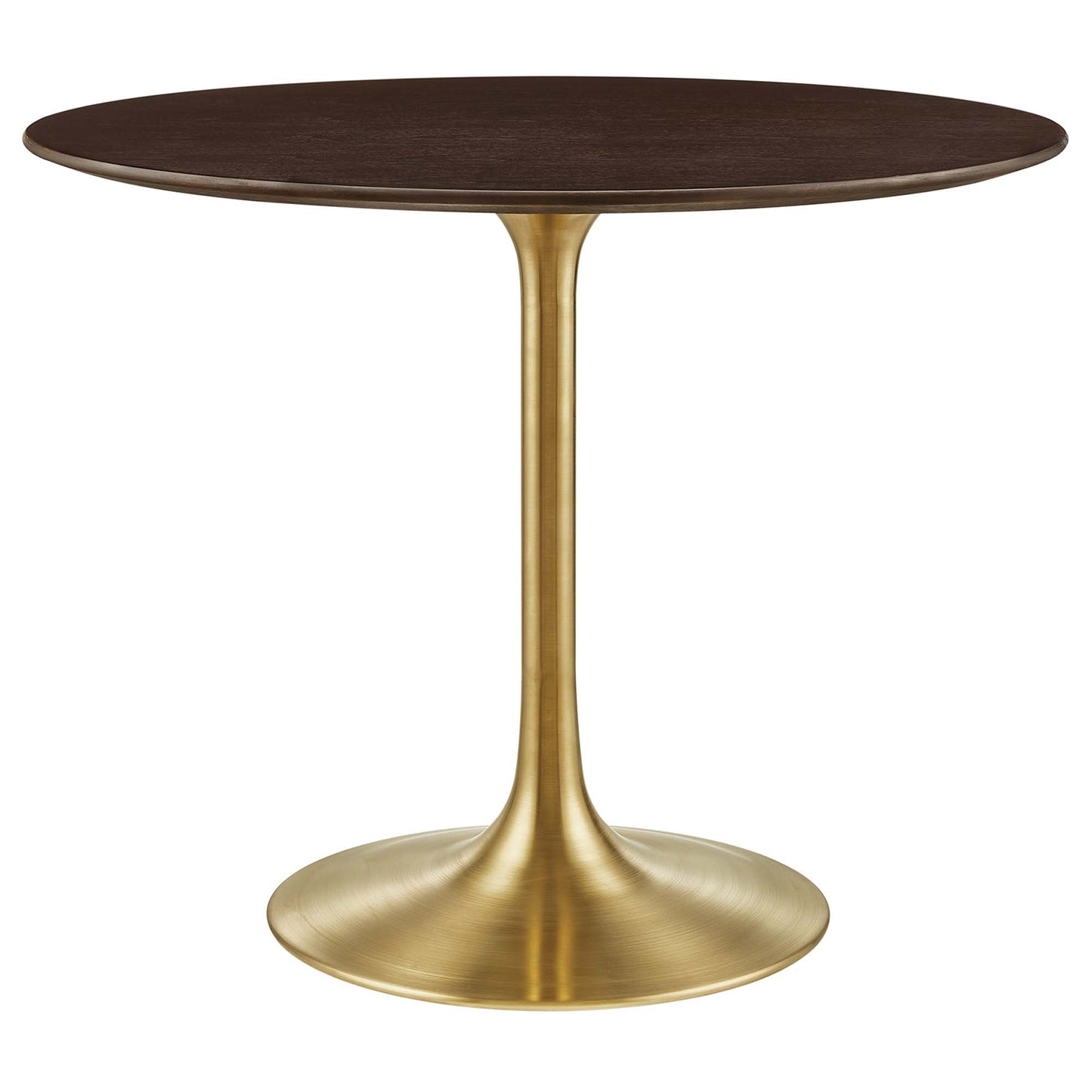 Modway - Lippa 36" Round Wood Dining Table by Modway  Bar and Dining Bar and Dining Tables Brown - EEI-5214-GLD-CHE