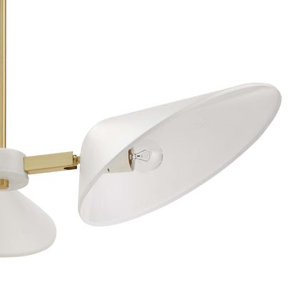 Modway Outlet Journey 3-Light 3" Arm Pendant by Modway  Lighting Lighting White - EEI-5299-WHI