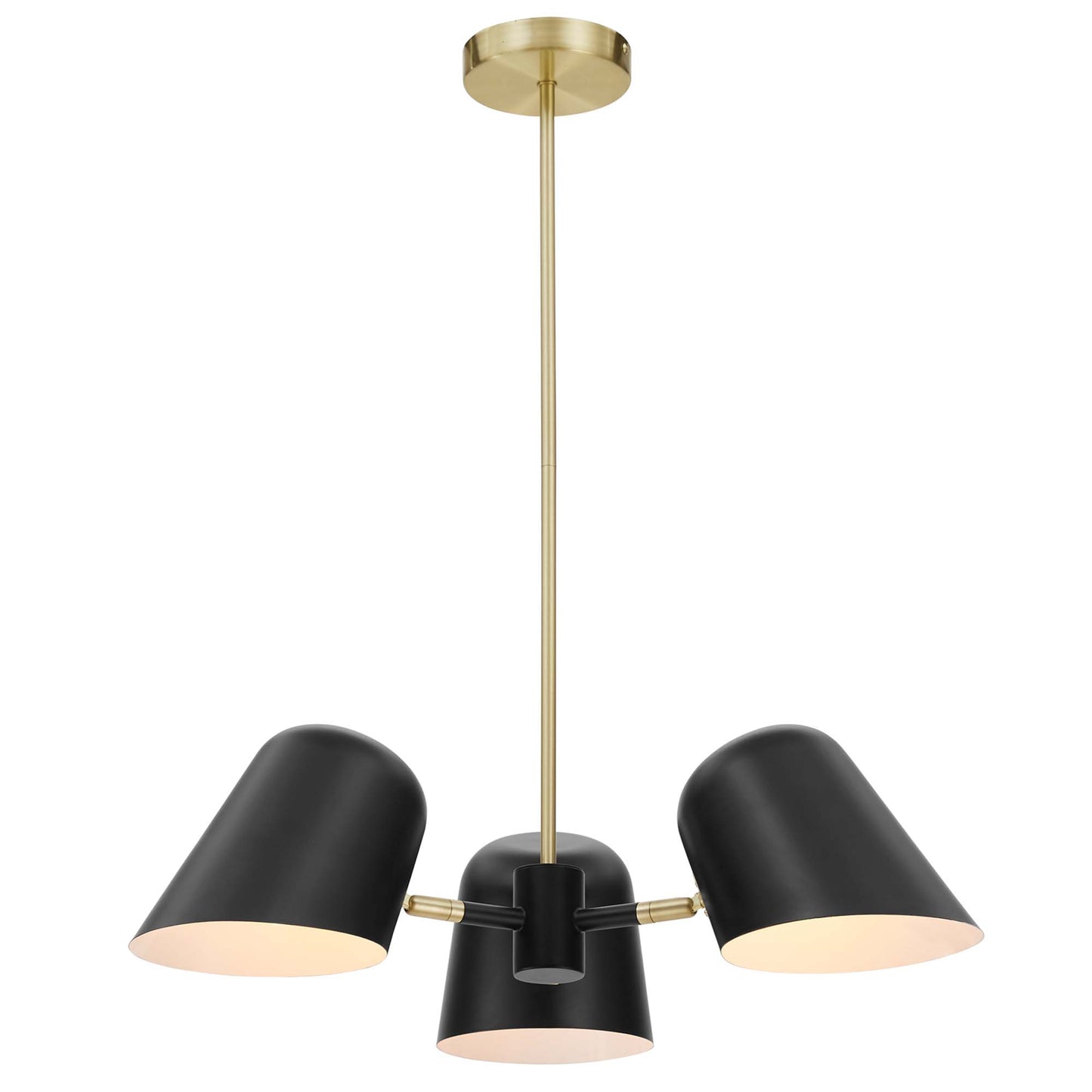 Modway Outlet Briana 3-Light Pendant Light by Modway  Lighting Lighting Black - EEI-5301-BLK
