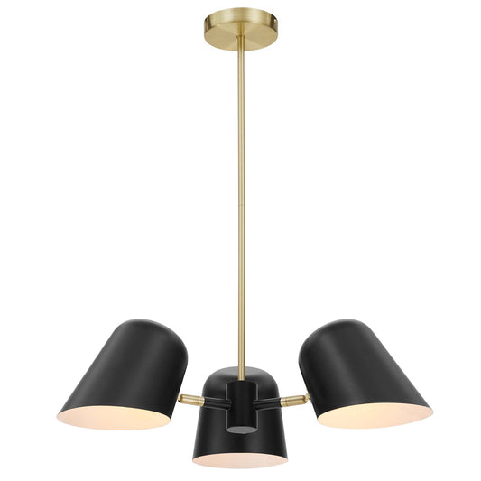 Modway Outlet Briana 3-Light Pendant Light by Modway  Lighting Lighting Black - EEI-5301-BLK