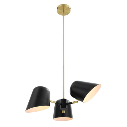 Modway Outlet Briana 3-Light Pendant Light by Modway  Lighting Lighting Black - EEI-5301-BLK