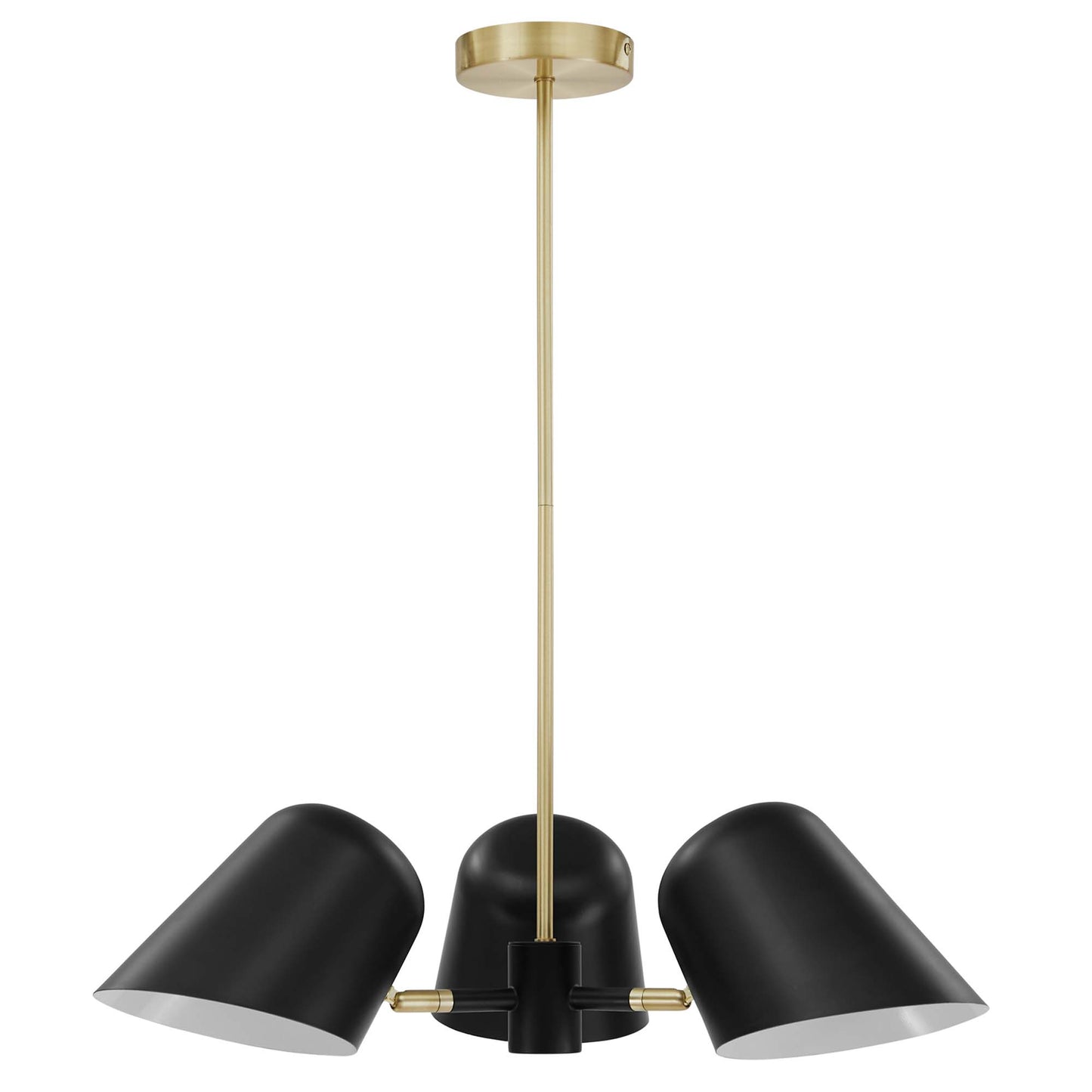 Modway Outlet Briana 3-Light Pendant Light by Modway  Lighting Lighting Black - EEI-5301-BLK