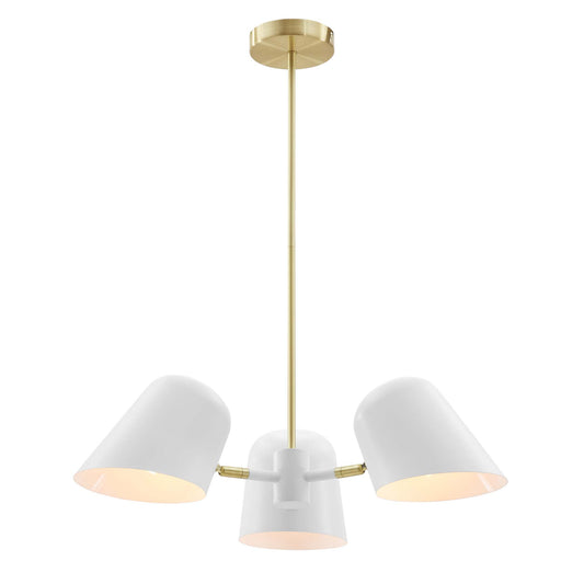 Modway Outlet Briana 3-Light Pendant Light by Modway  Lighting Lighting White - EEI-5301-WHI