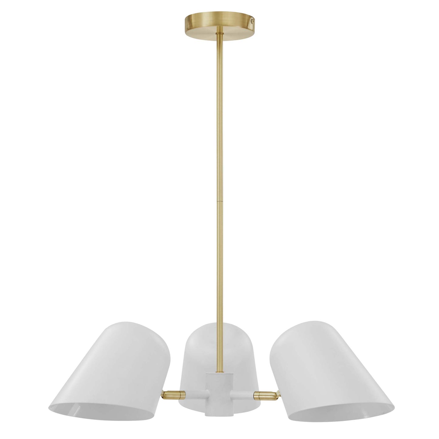 Modway Outlet Briana 3-Light Pendant Light by Modway  Lighting Lighting White - EEI-5301-WHI