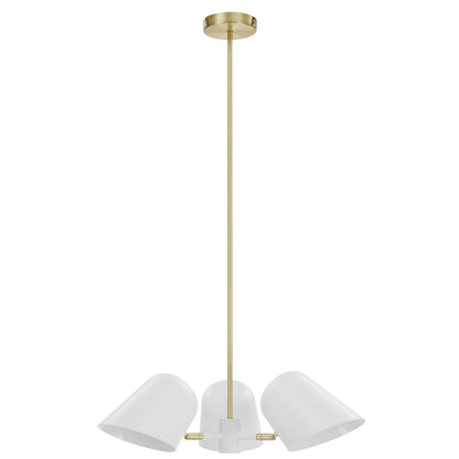 Modway Outlet Briana 3-Light Pendant Light by Modway  Lighting Lighting White - EEI-5301-WHI
