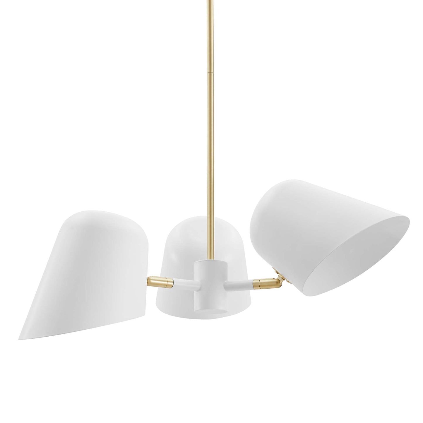 Modway Outlet Briana 3-Light Pendant Light by Modway  Lighting Lighting White - EEI-5301-WHI