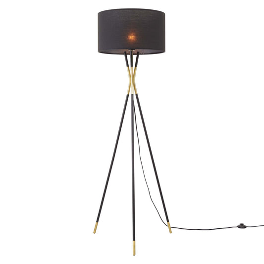 Modway Outlet Audrey Standing Floor Lamp by Modway  Lighting Lighting Black Black - EEI-5304-BLK-BLK