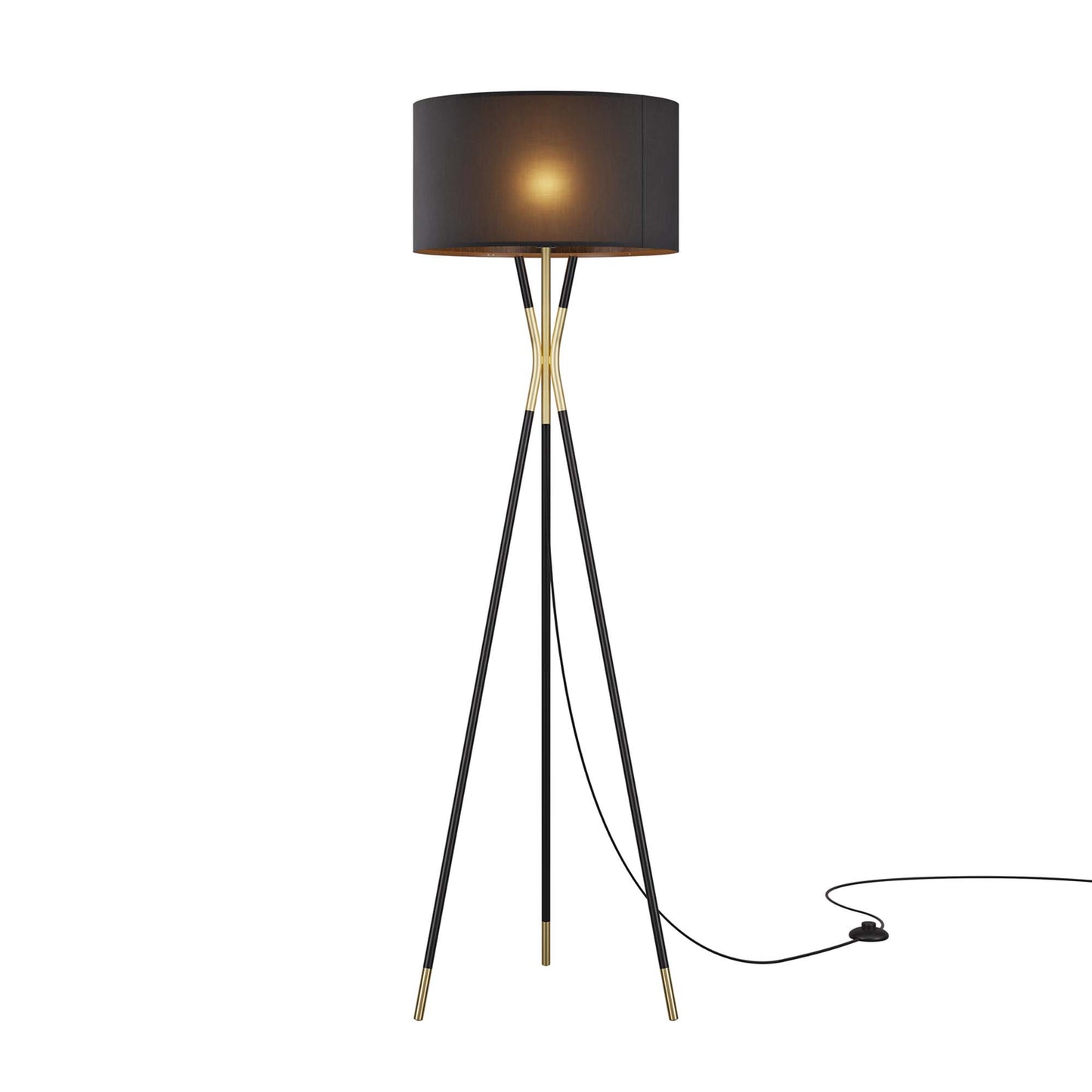 Modway Outlet Audrey Standing Floor Lamp by Modway  Lighting Lighting Black Black - EEI-5304-BLK-BLK