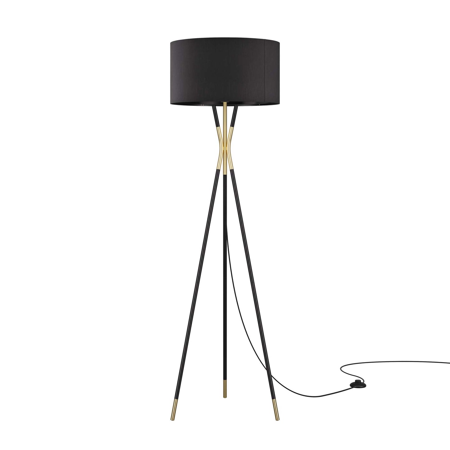 Modway Outlet Audrey Standing Floor Lamp by Modway  Lighting Lighting Black Black - EEI-5304-BLK-BLK