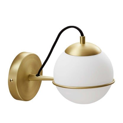 Modway Outlet Hanna Hardwire Wall Sconce by Modway  Lighting Lighting Opal Gold - EEI-5308-OPA-GLD