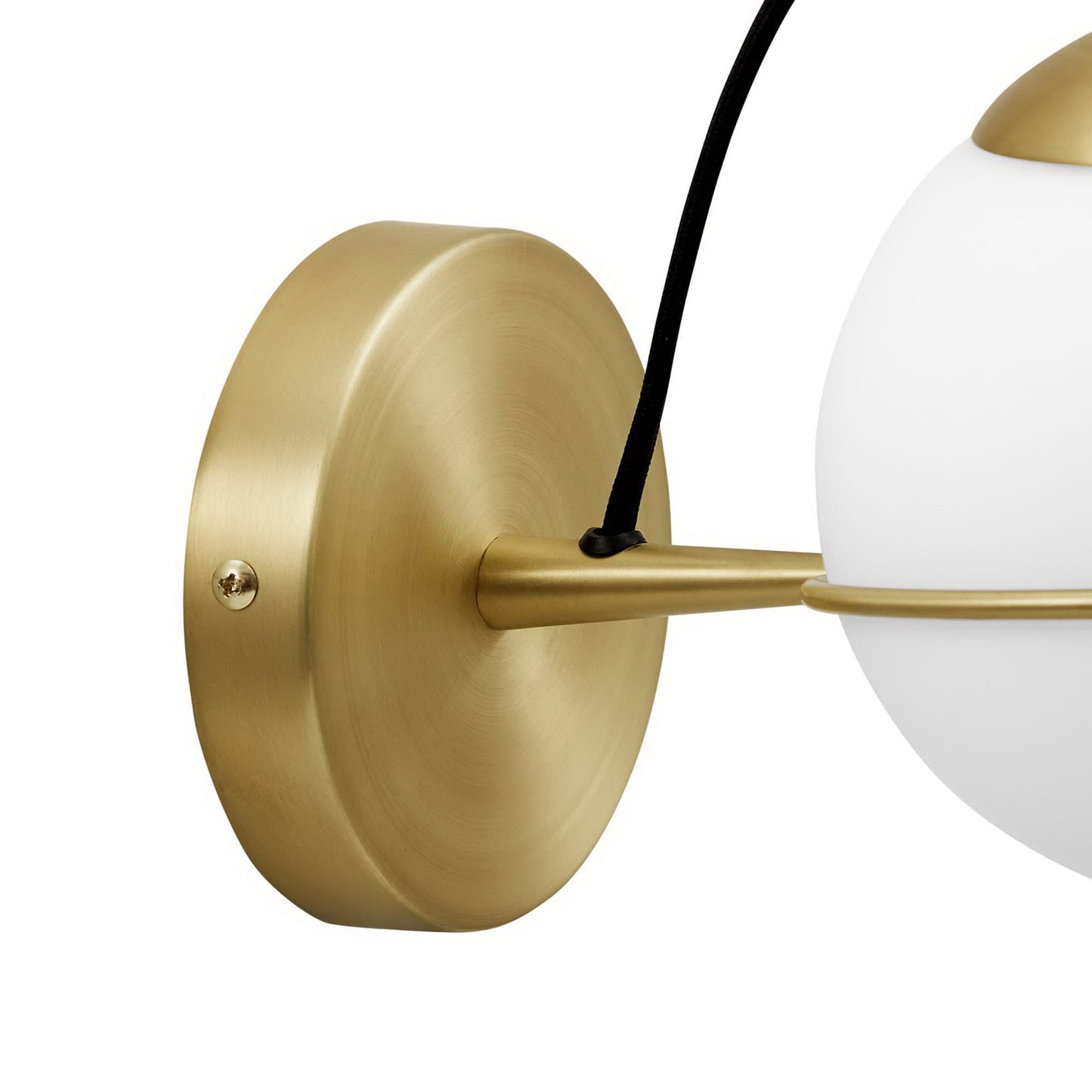 Modway Outlet Hanna Hardwire Wall Sconce by Modway  Lighting Lighting Opal Gold - EEI-5308-OPA-GLD