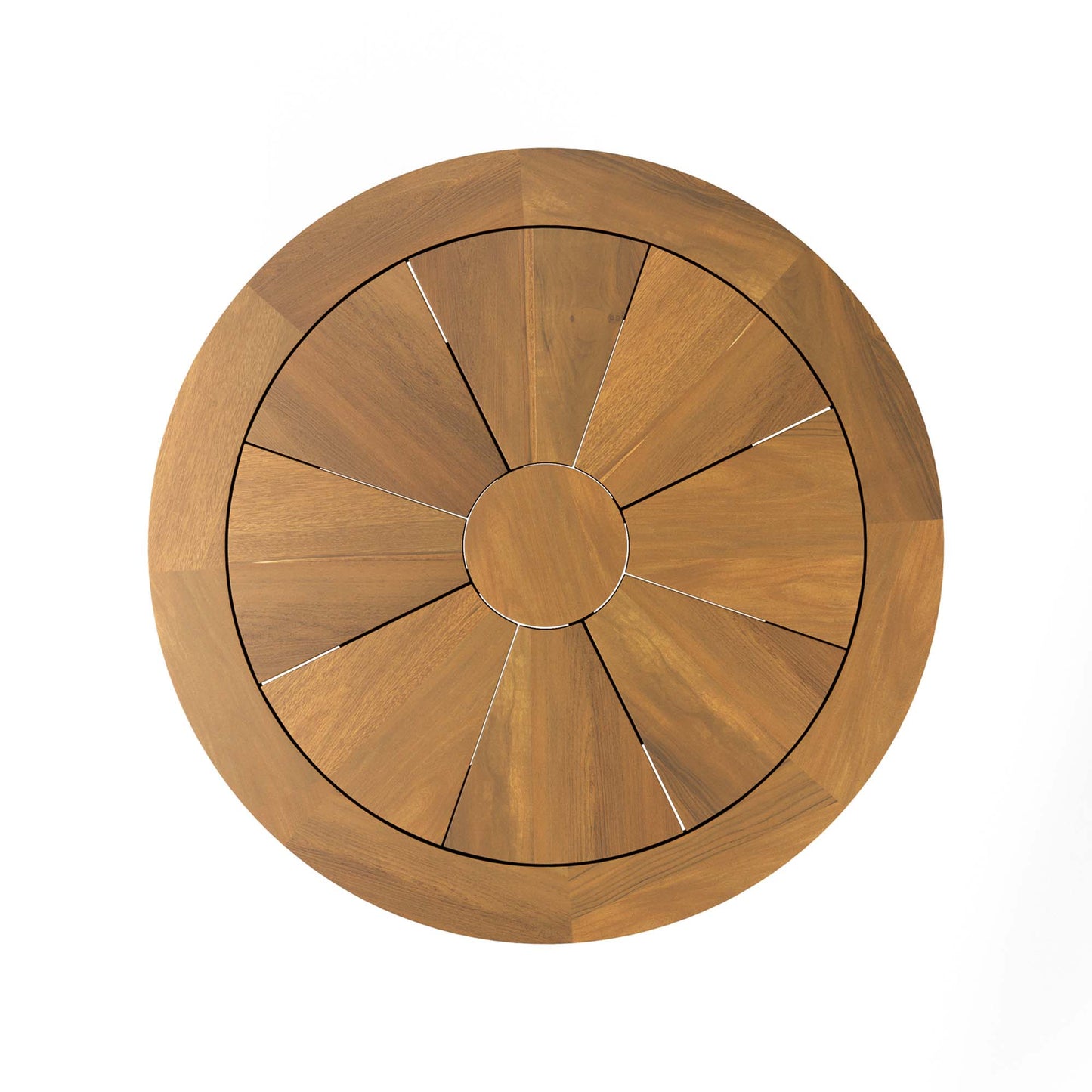 Modway Outlet Meadow Outdoor Patio Teak Wood Dining Table by Modway  Outdoor Furniture Furniture Natural Taupe - EEI-5312-NAT-TAU