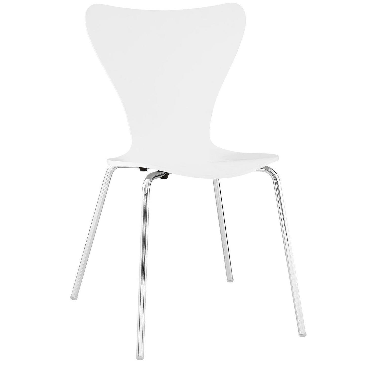 Modway - Ernie Dining Side Chair by Modway  Bar and Dining Dining Chairs White - EEI-537-WHI
