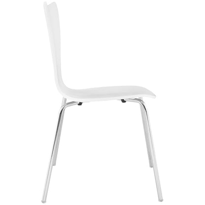 Modway - Ernie Dining Side Chair by Modway  Bar and Dining Dining Chairs White - EEI-537-WHI