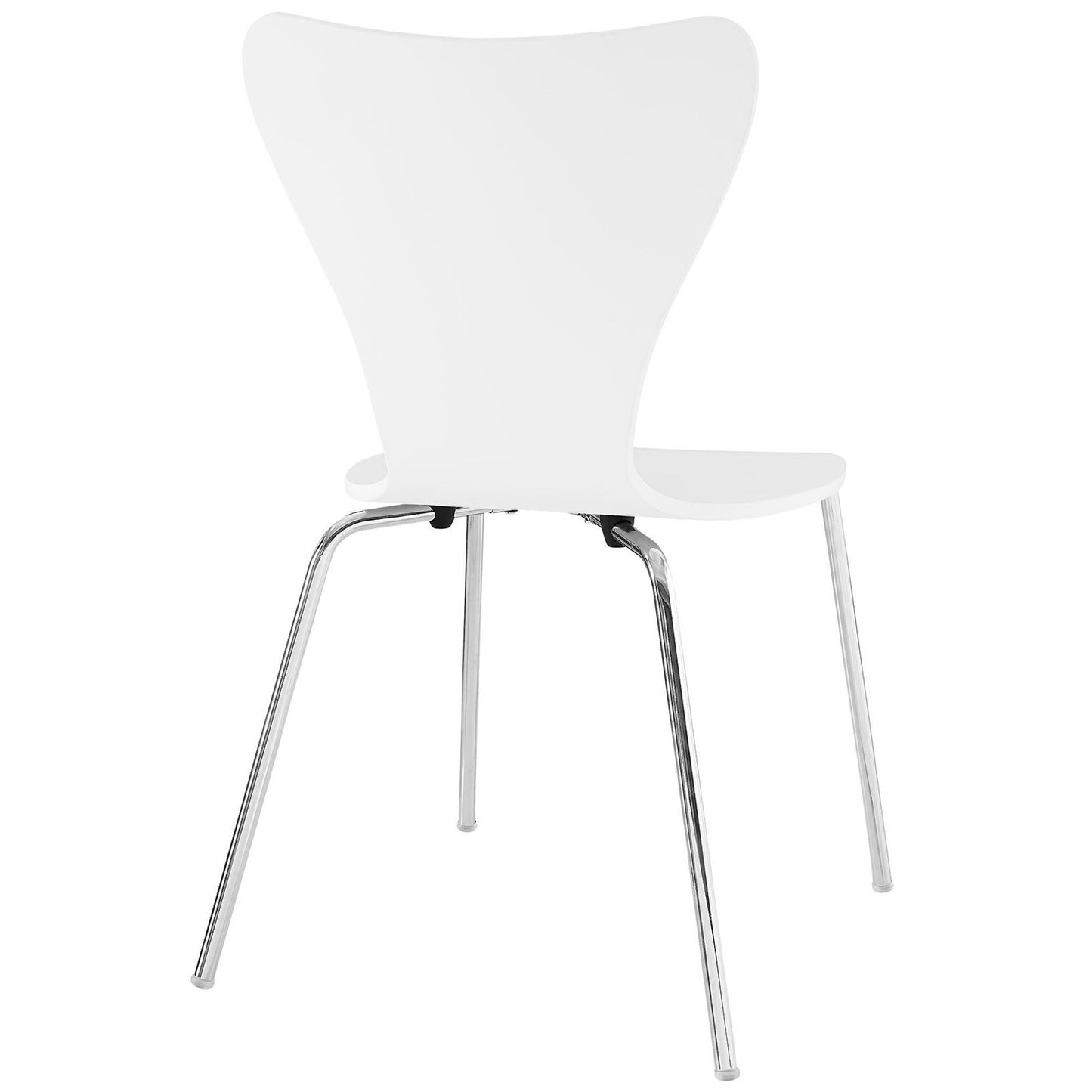 Modway - Ernie Dining Side Chair by Modway  Bar and Dining Dining Chairs White - EEI-537-WHI