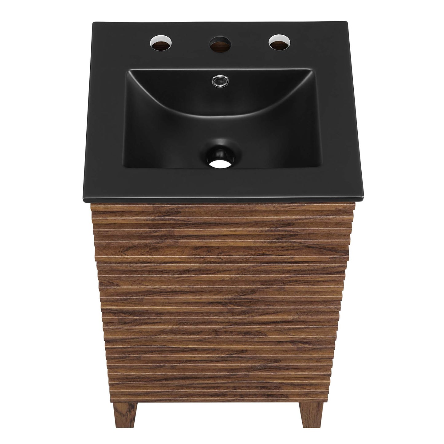 Modway - Render 18" Bathroom Vanity by Modway  Bathroom Vanities Black - EEI-5391-WAL-BLK