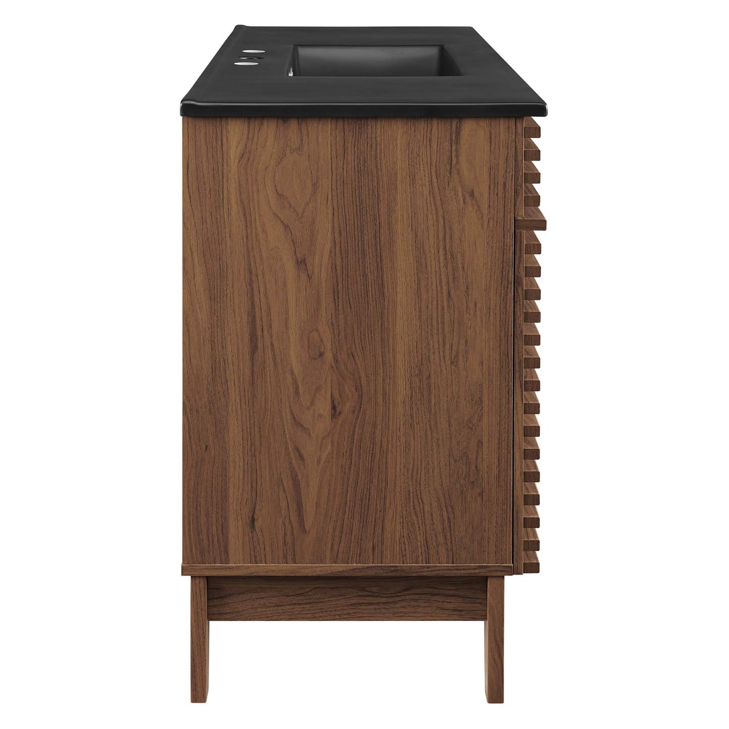 Modway - Render 48" Single Sink Bathroom Vanity by Modway  Bathroom Vanities Black - EEI-5398-WAL-BLK