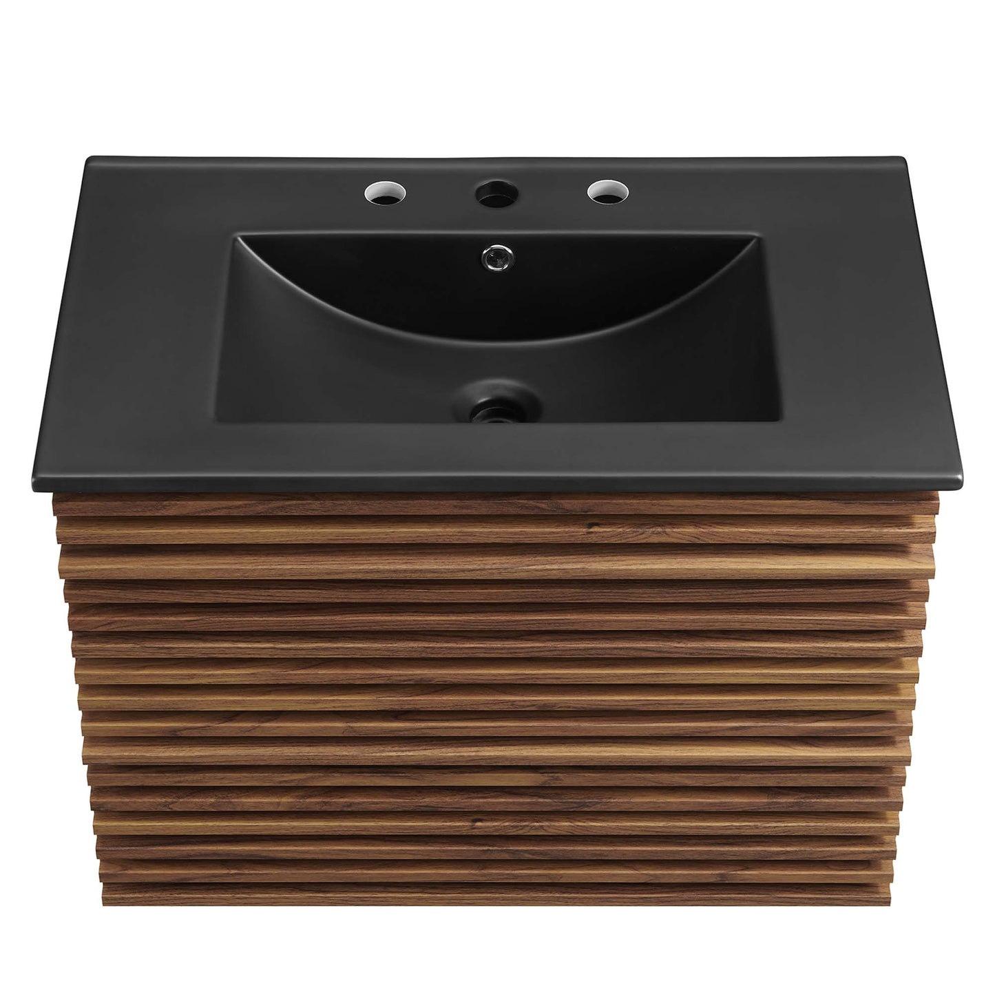 Modway - Render 30" Wall-Mount Bathroom Vanity by Modway  Bathroom Vanities Black - EEI-5417-WAL-BLK