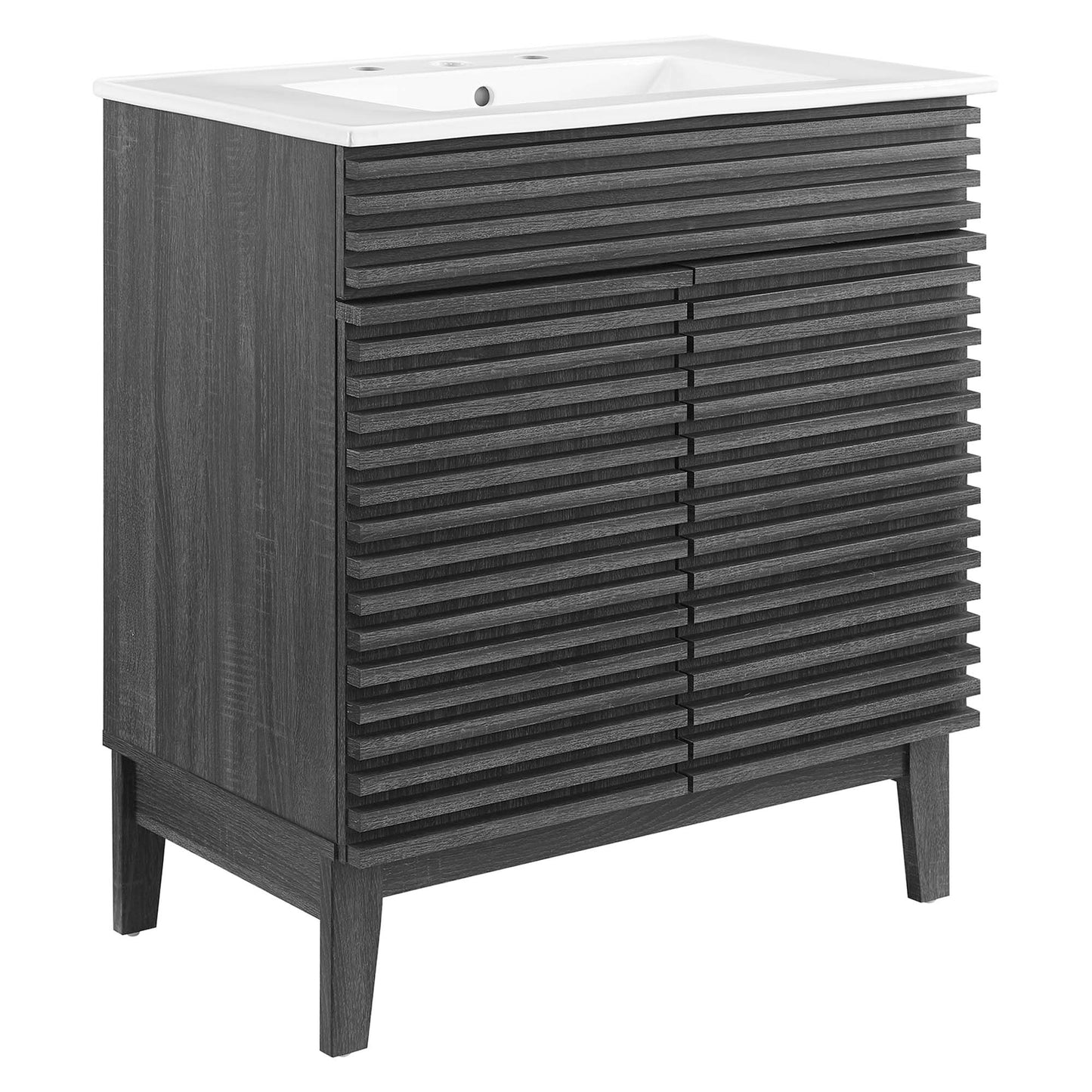 Modway - Render 30" Bathroom Vanity Cabinet by Modway  Bathroom Vanities White - EEI-5422-CHA-WHI