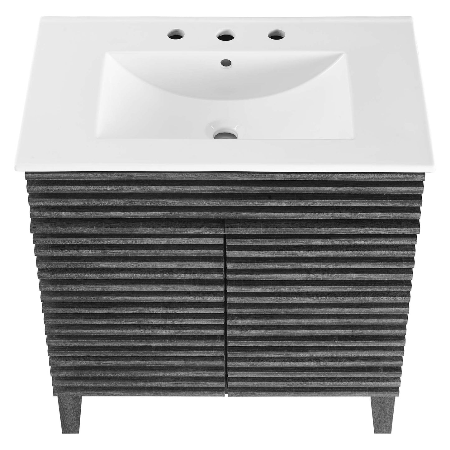 Modway - Render 30" Bathroom Vanity Cabinet by Modway  Bathroom Vanities White - EEI-5422-CHA-WHI